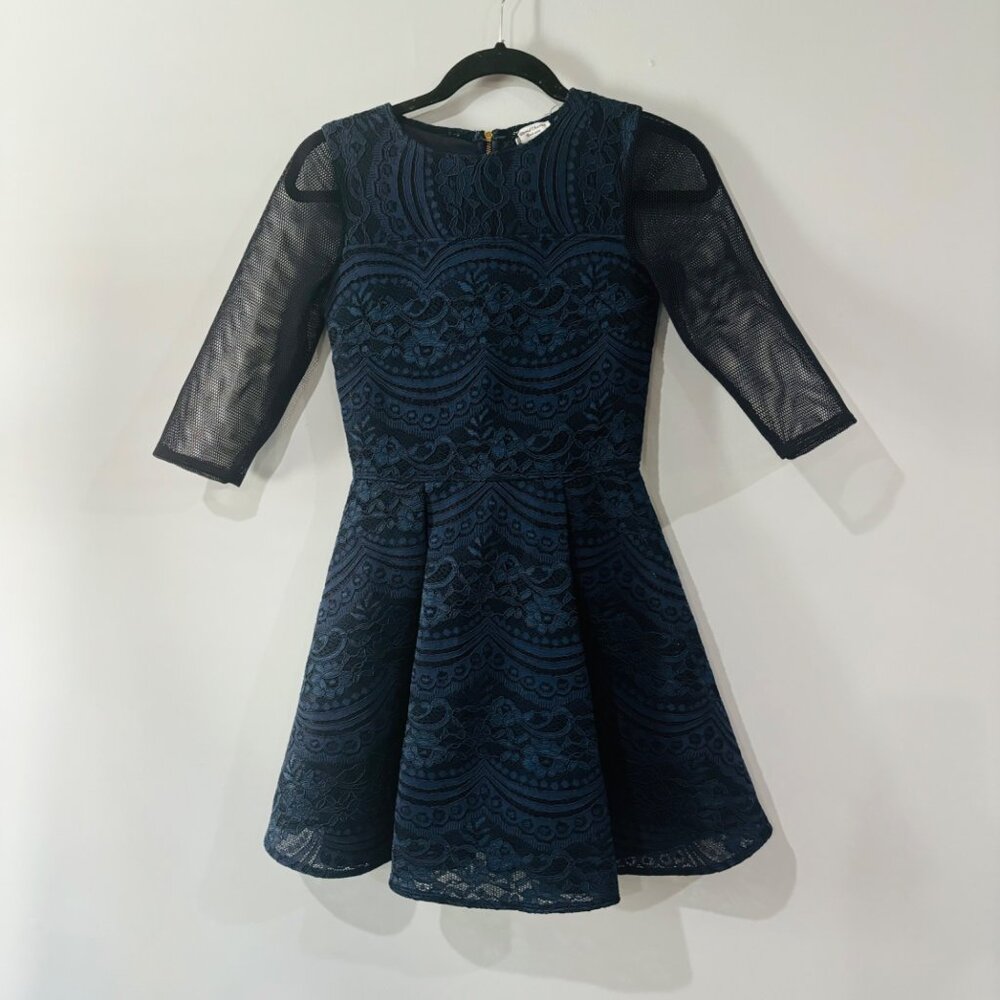 David Charles Child Dress Navy Size 12